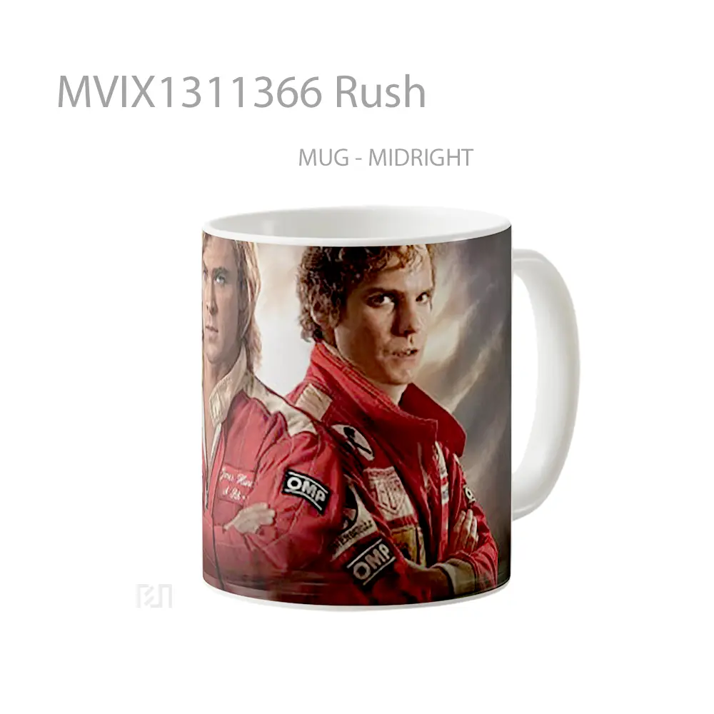 Mug Rush Gelas Keramik Unik - All-side / Desain
