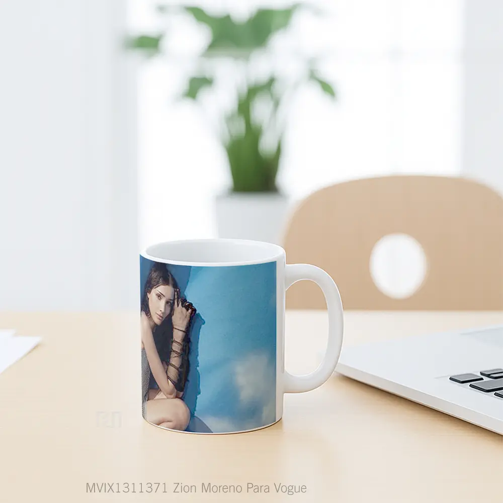 Mug Zion Moreno Para Vogue Gelas Keramik Unik - All-side / Desain