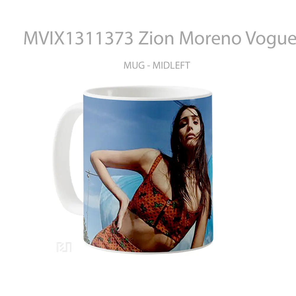 Mug Zion Moreno Vogue Gelas Keramik Unik - All-side / Desain