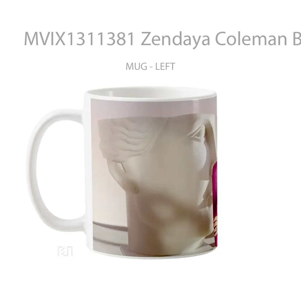 Mug Zendaya Coleman Bvlgari Magnificia Campaign Gelas Selebriti - All-side / Desain