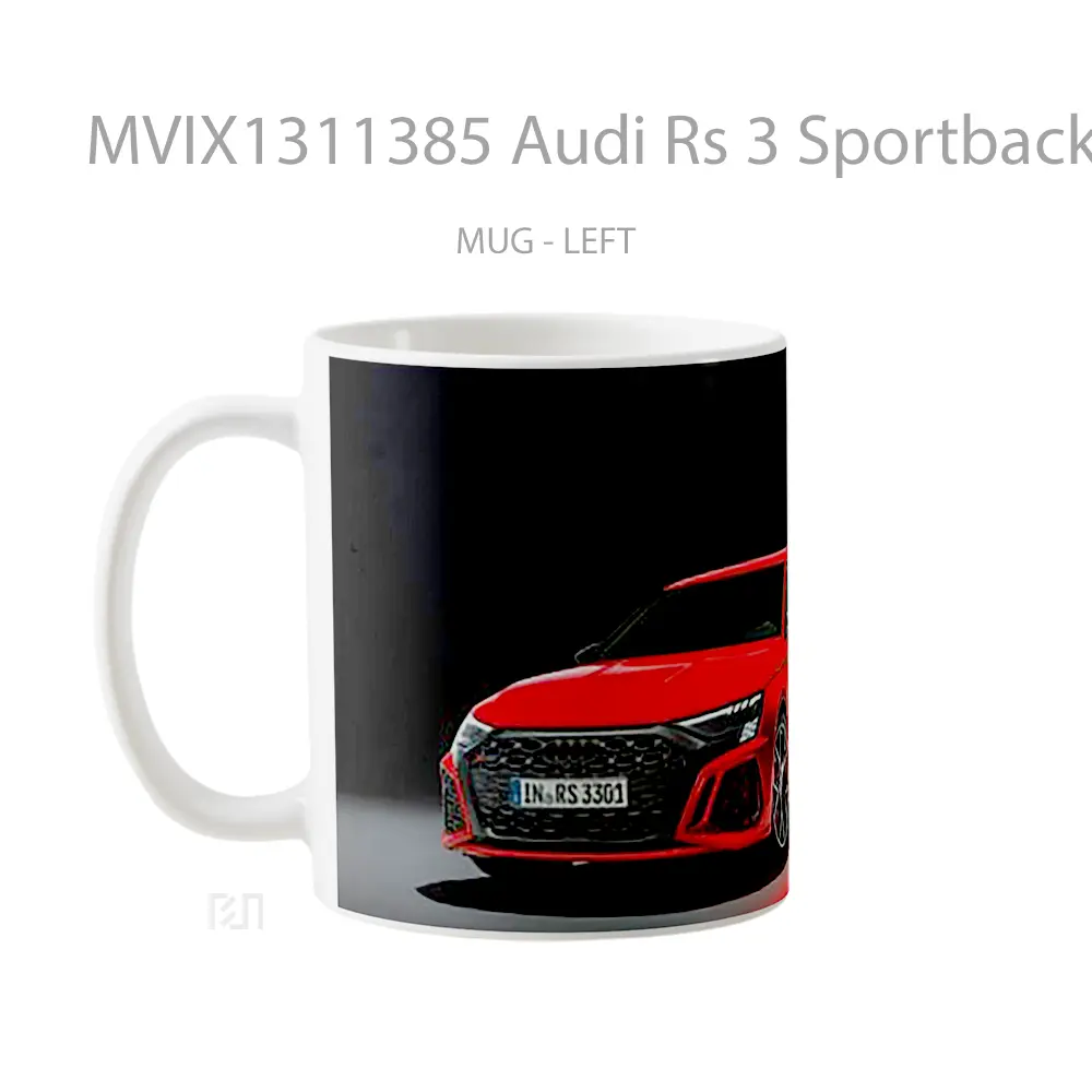 Mug Audi Rs 3 Sportback Cangkir Mobil - All-side / Desain