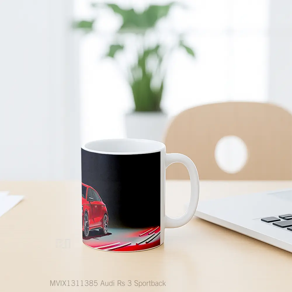 Mug Audi Rs 3 Sportback Cangkir Mobil - All-side / Desain