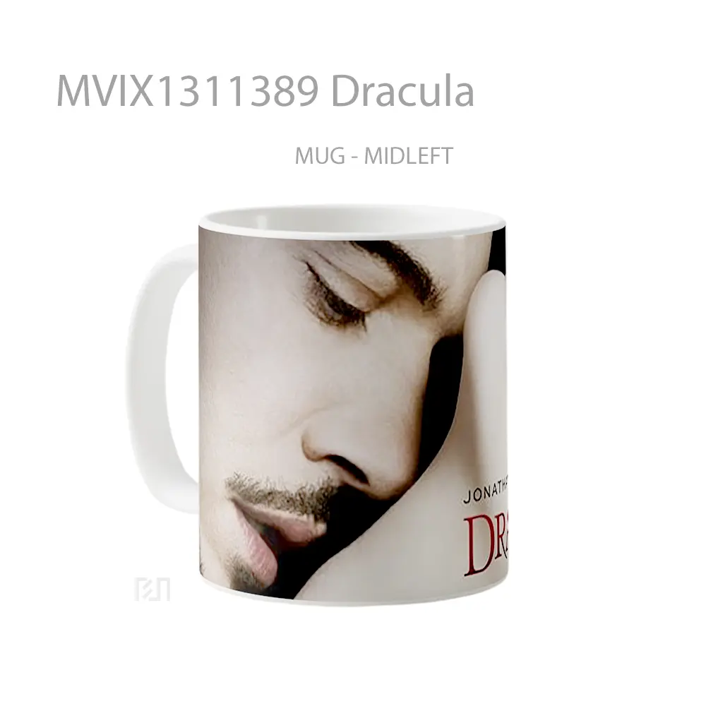 Mug Dracula Gelas Keramik Unik - All-side / Desain