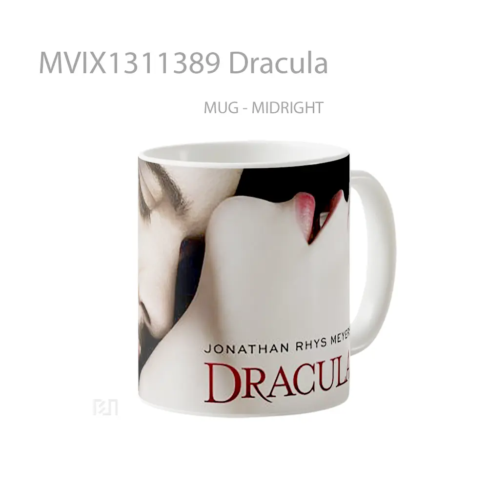 Mug Dracula Gelas Keramik Unik - All-side / Desain
