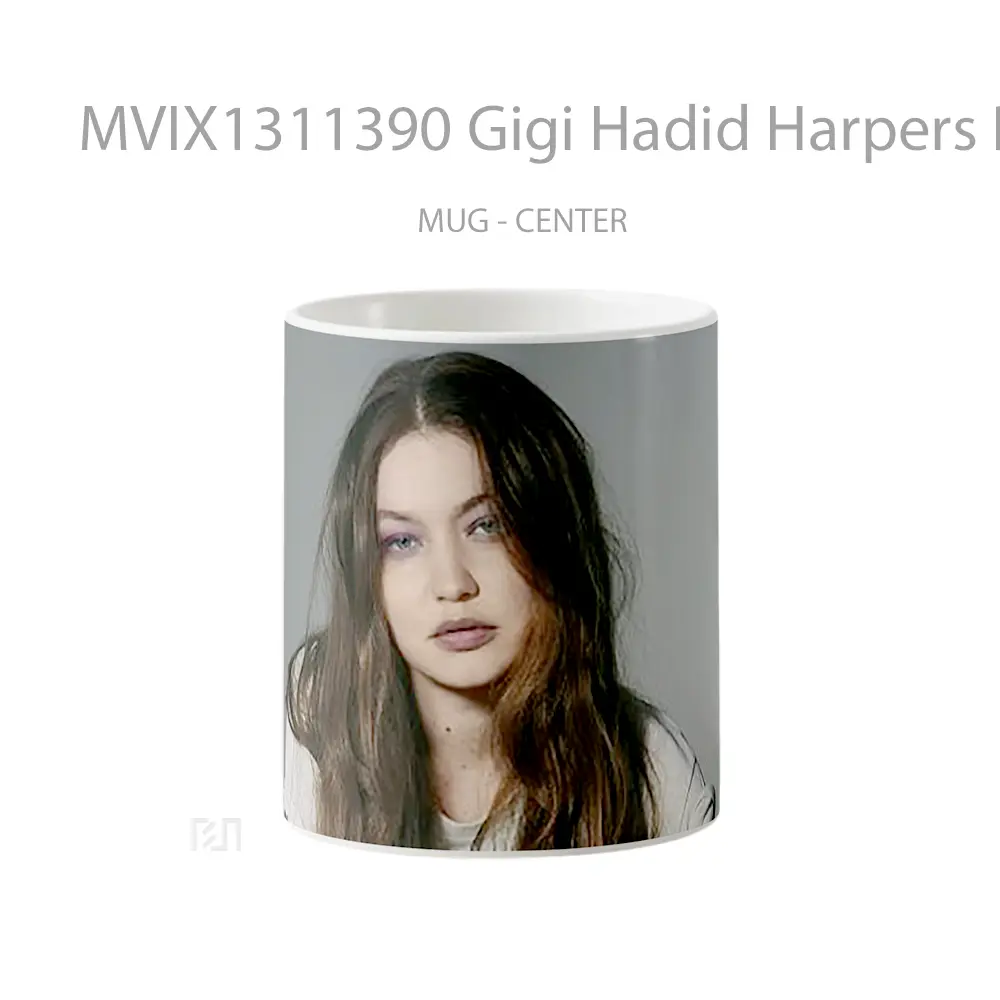 Mug Gigi Hadid Harpers Bazaar Gelas Keramik Unik