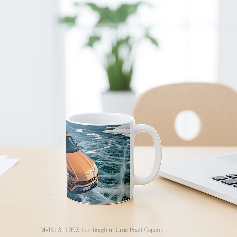 Mug Lamborghini Urus Pearl Capsule Cangkir Mobil - All-side / Desain
