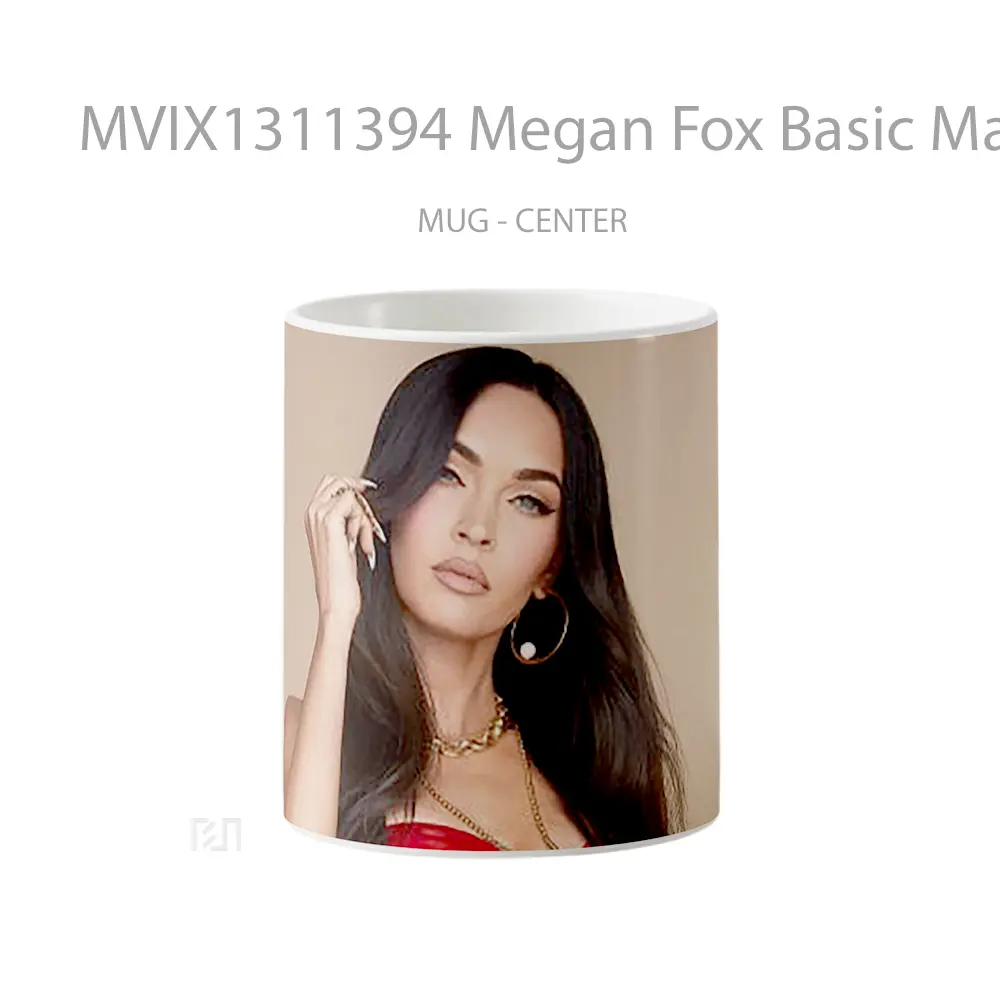 Mug Megan Fox Basic Magazine Gelas Selebriti