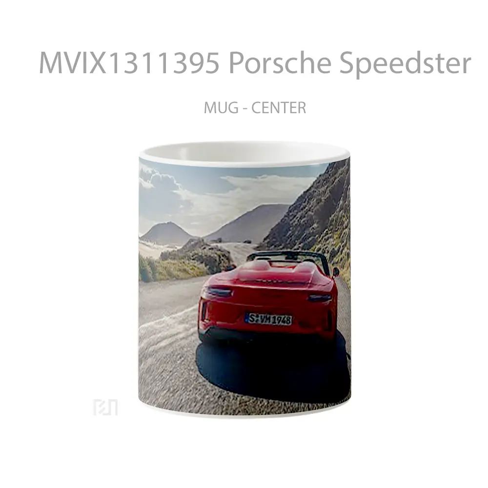 Mug Porsche Speedster Cangkir Mobil