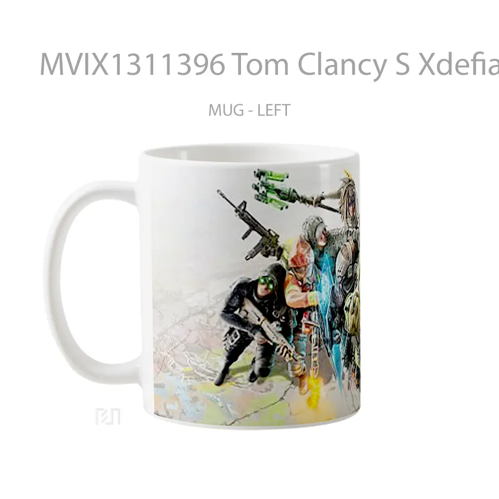 Mug Tom Clancy S Xdefiant Gelas Keramik Unik - All-side / Desain