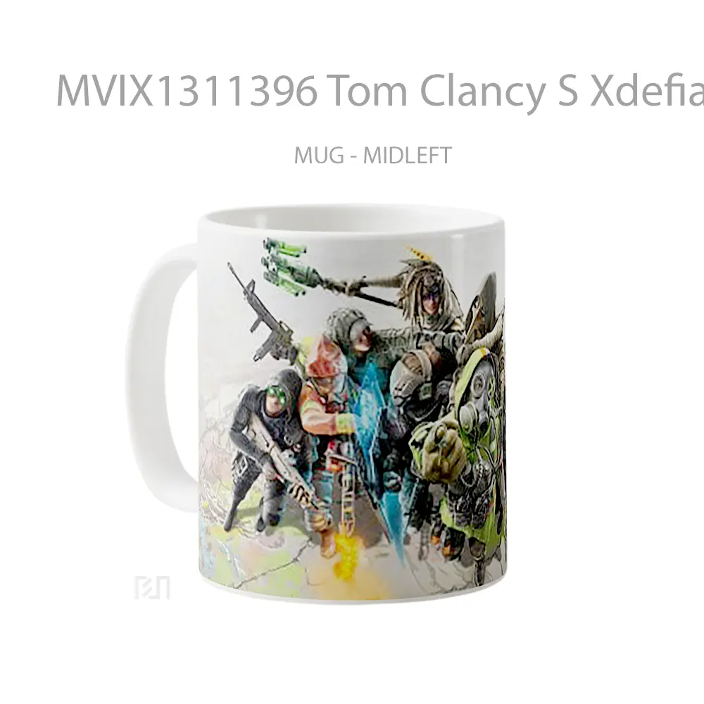 Mug Tom Clancy S Xdefiant Gelas Keramik Unik - All-side / Desain