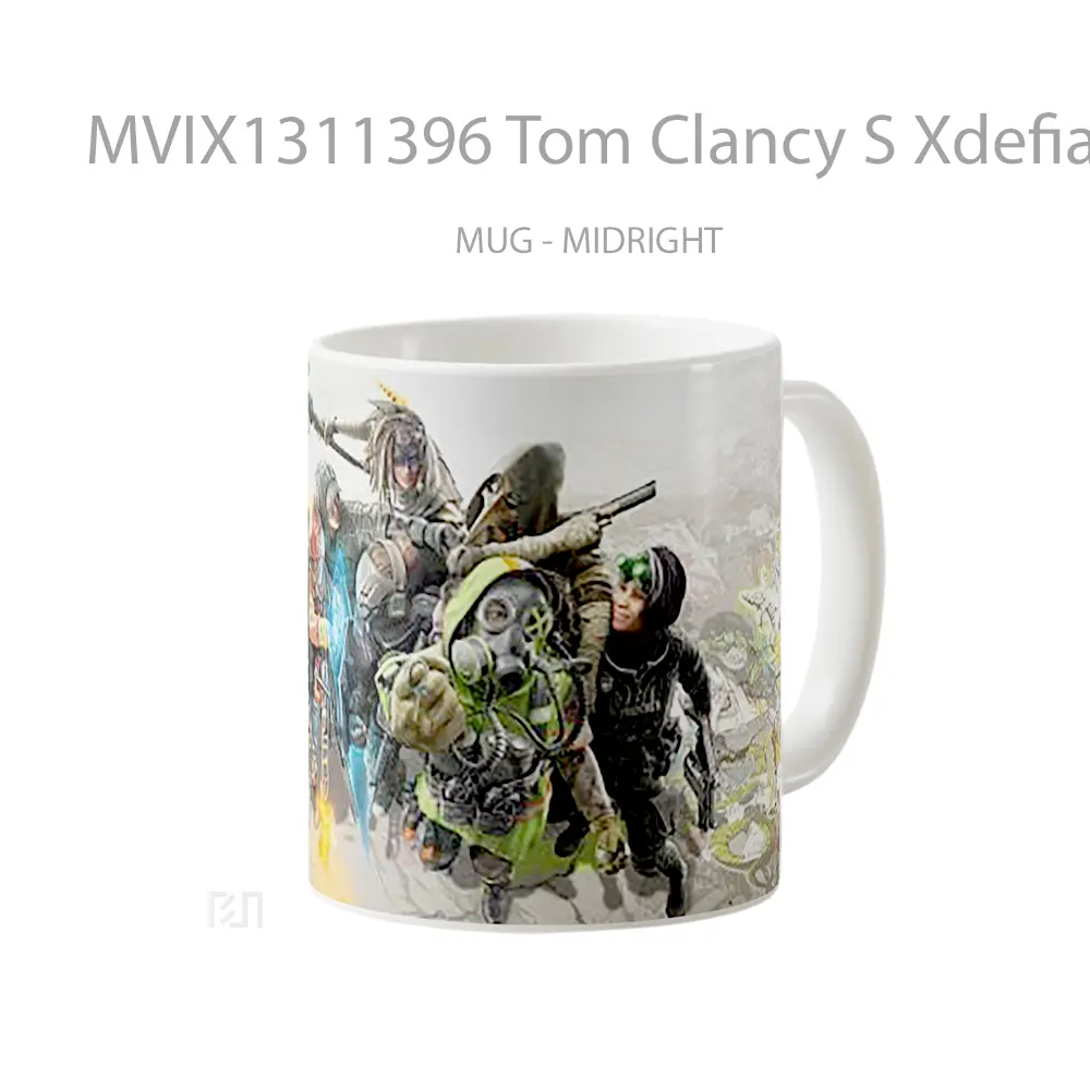 Mug Tom Clancy S Xdefiant Gelas Keramik Unik - All-side / Desain