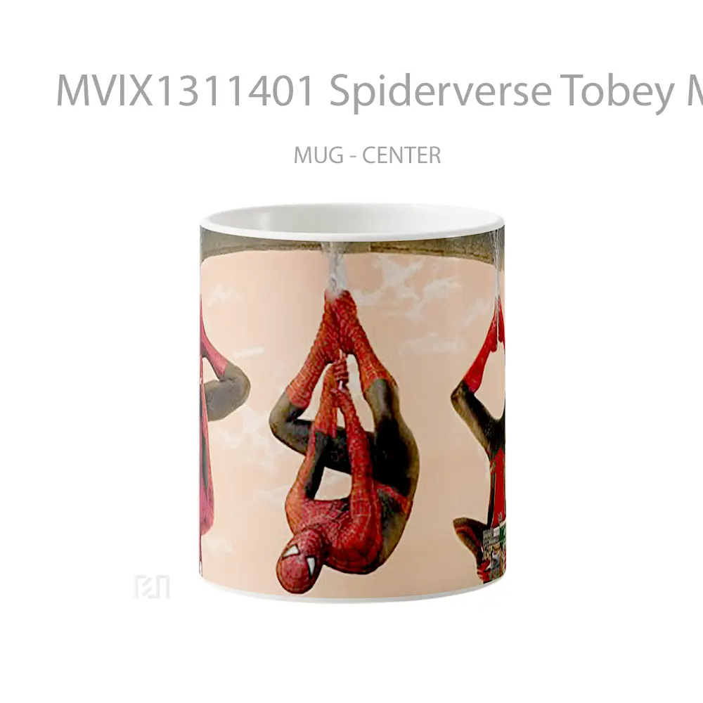 Mug Spiderverse Tobey Maguire Tom Holland Andrew Garfield Gelas Selebriti