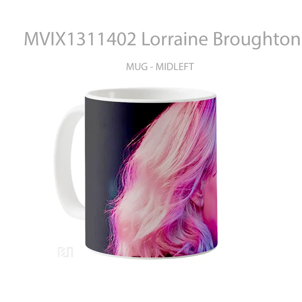 Mug Lorraine Broughton Gelas Keramik Unik - All-side / Desain