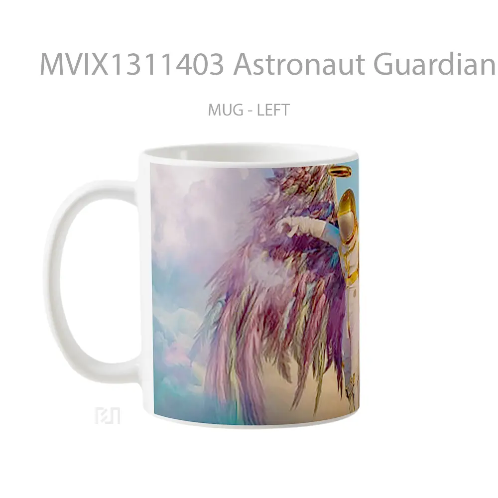 Mug Astronaut Guardian Gelas Astronomi - All-side / Desain