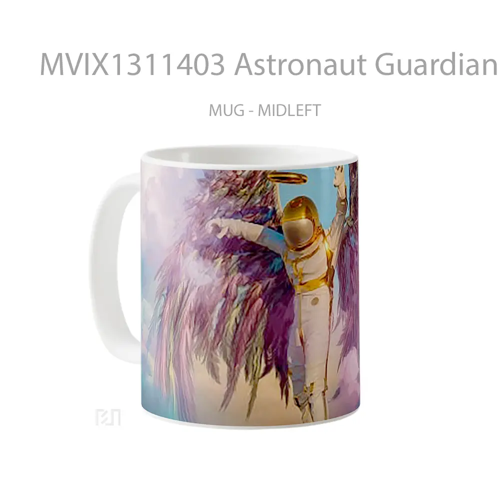 Mug Astronaut Guardian Gelas Astronomi - All-side / Desain