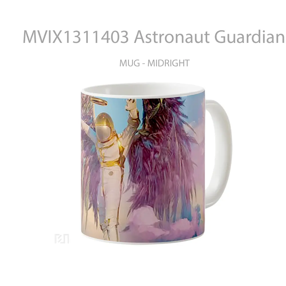 Mug Astronaut Guardian Gelas Astronomi - All-side / Desain