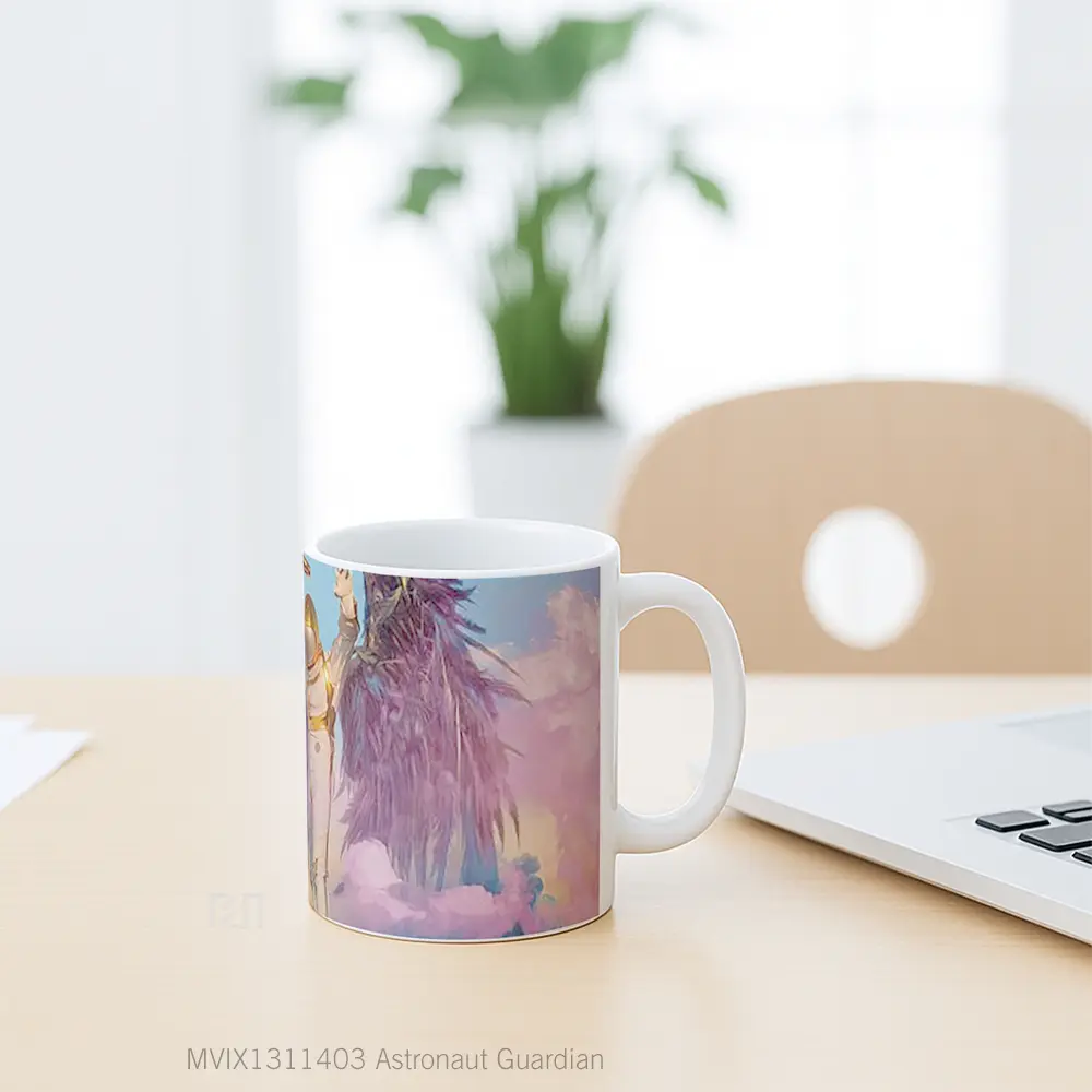 Mug Astronaut Guardian Gelas Astronomi - All-side / Desain