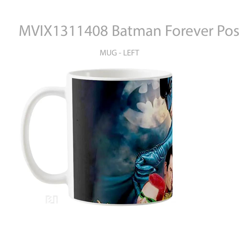 Mug Batman Forever Poster Gelas Superhero - All-side / Desain