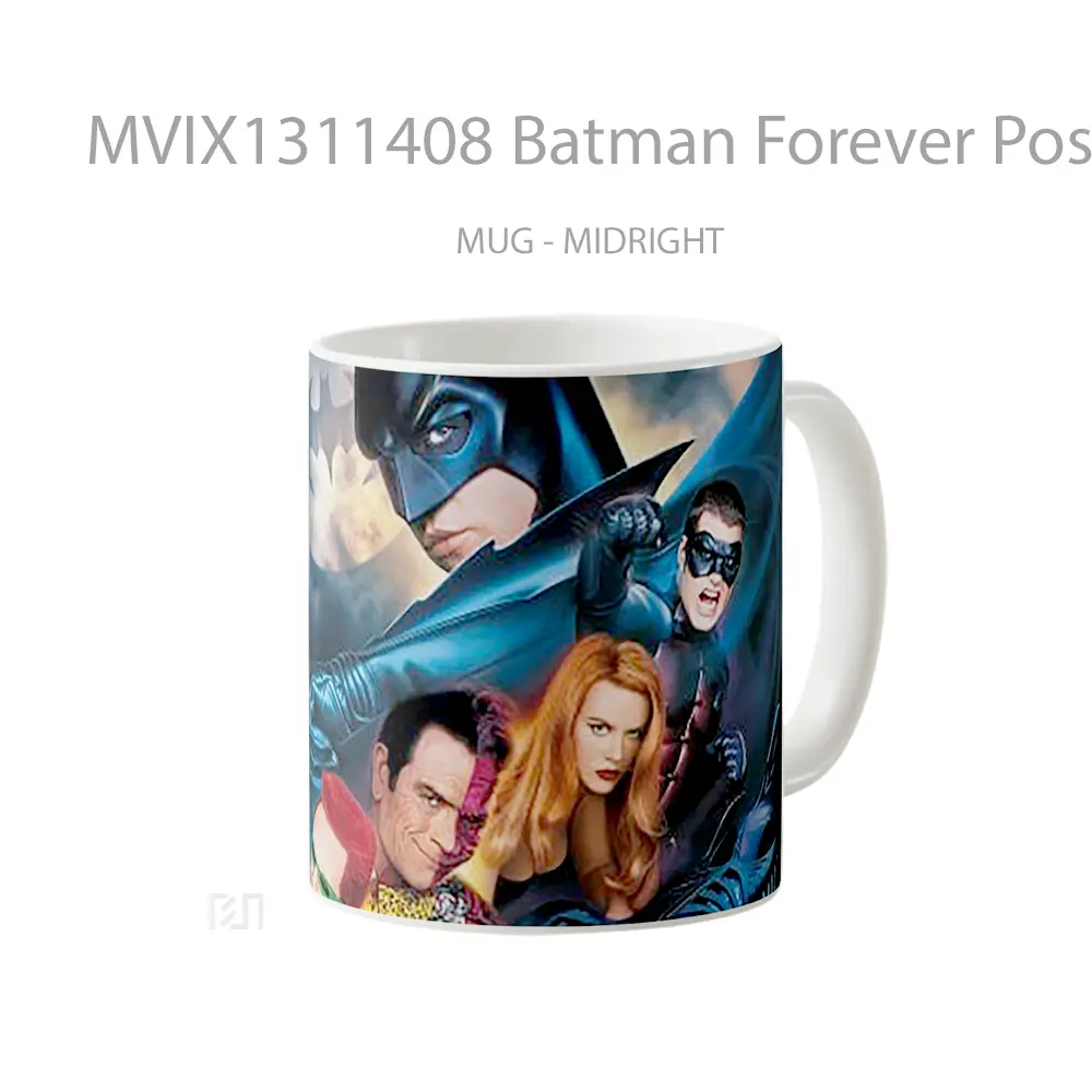 Mug Batman Forever Poster Gelas Superhero - All-side / Desain