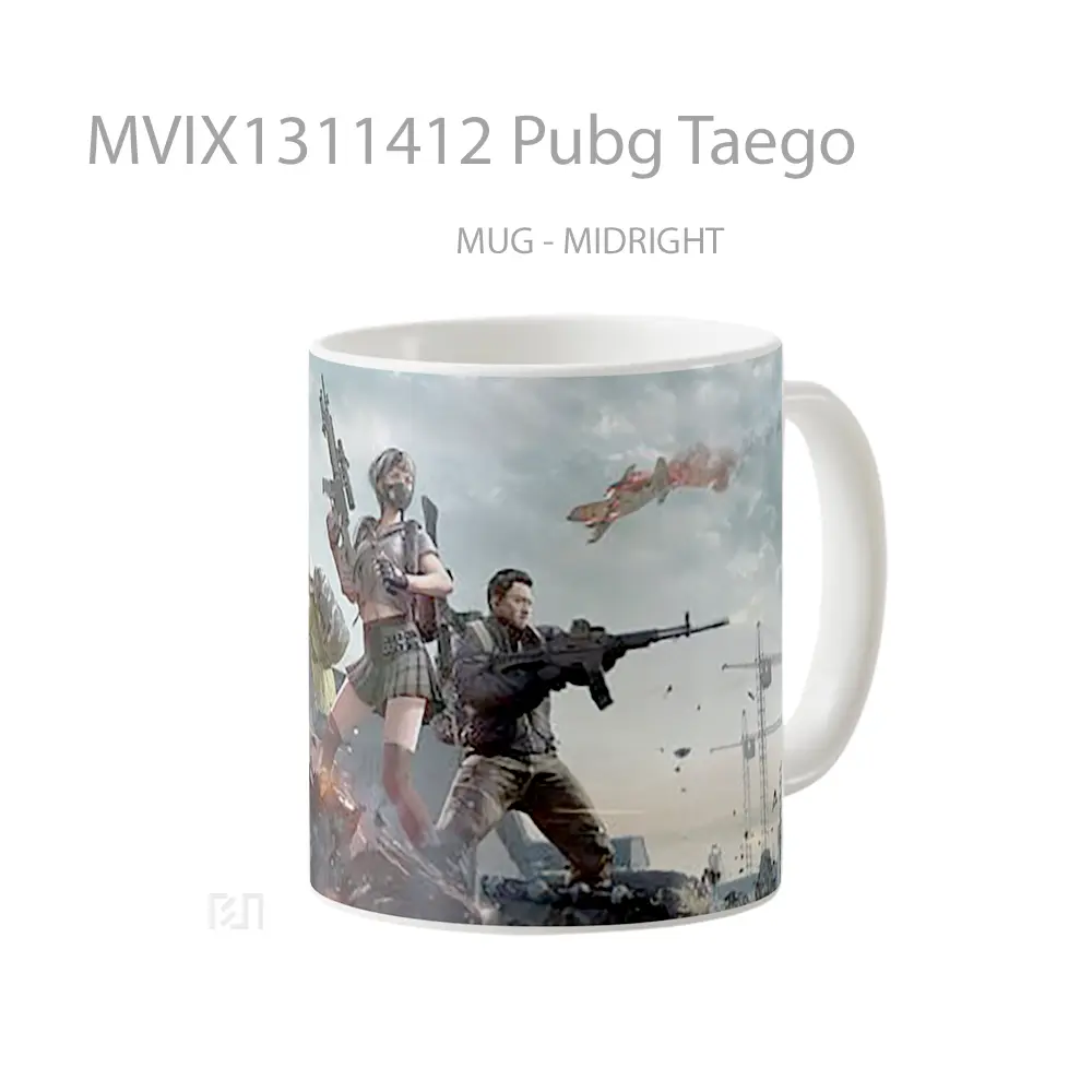 Mug Pubg Taego Cangkir Gamer - All-side / Desain