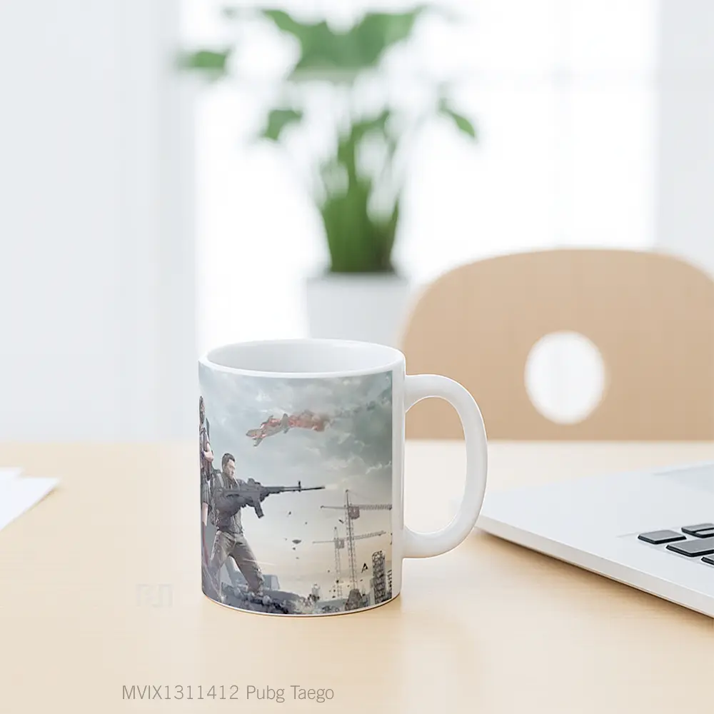 Mug Pubg Taego Cangkir Gamer - All-side / Desain
