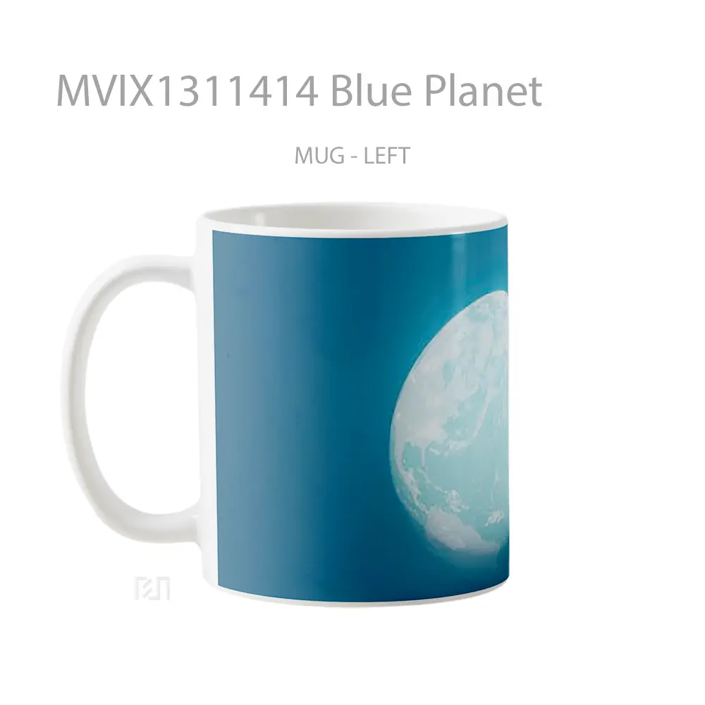 Mug Blue Planet Gelas Astronomi - All-side / Desain