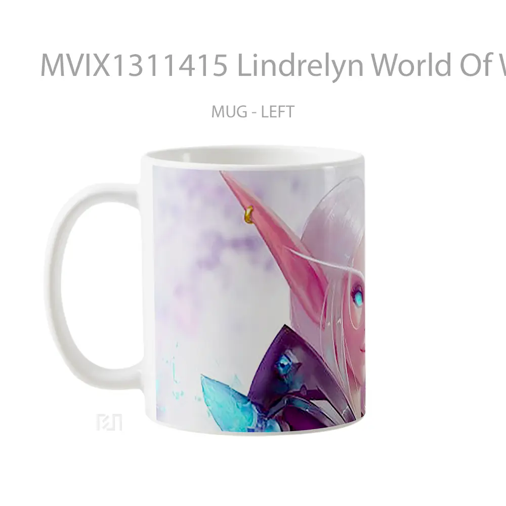 Mug Lindrelyn World Of Warcaft Gelas Keramik Unik - All-side / Desain