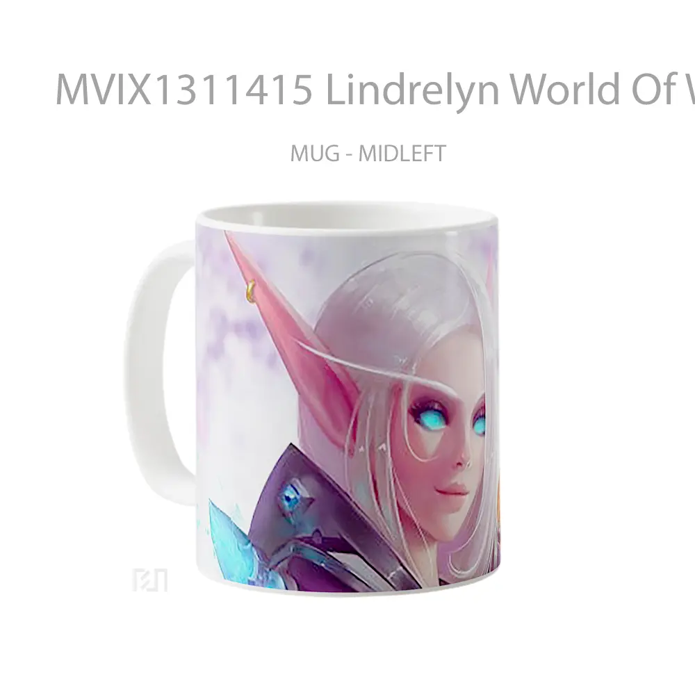 Mug Lindrelyn World Of Warcaft Gelas Keramik Unik - All-side / Desain