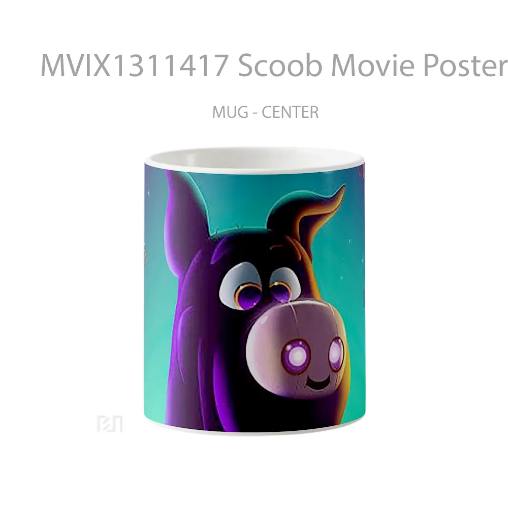 Mug Scoob Movie Poster Gelas Keramik Unik
