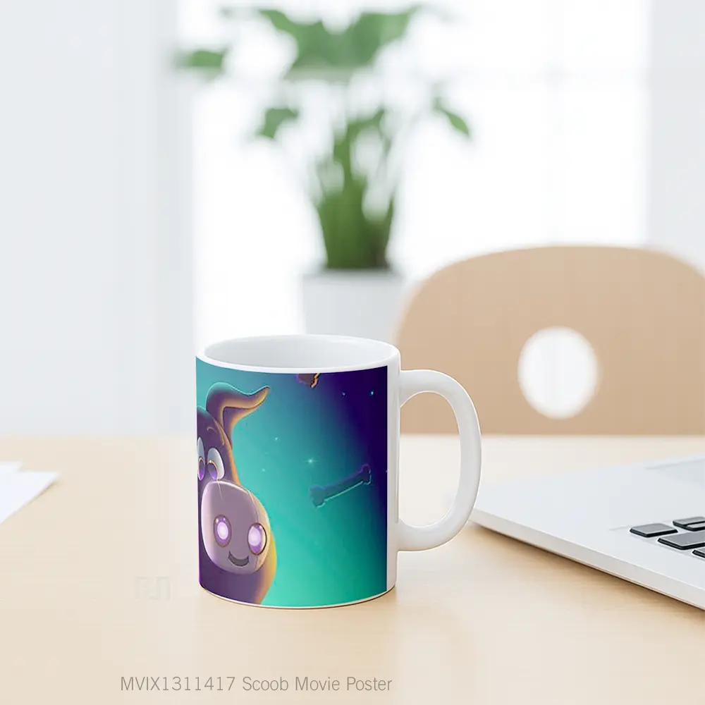 Mug Scoob Movie Poster Gelas Keramik Unik - All-side / Desain