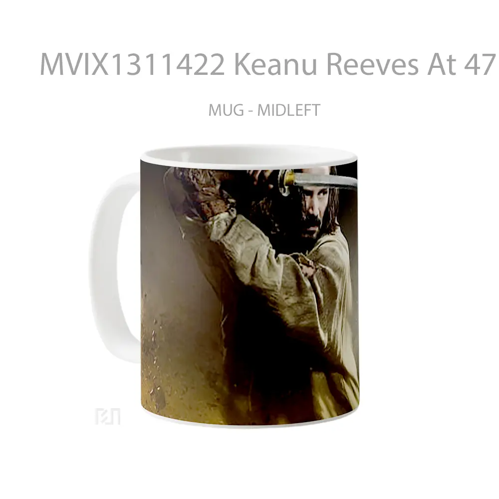 Mug Keanu Reeves At 47 Ronin Gelas Keramik Unik - All-side / Desain