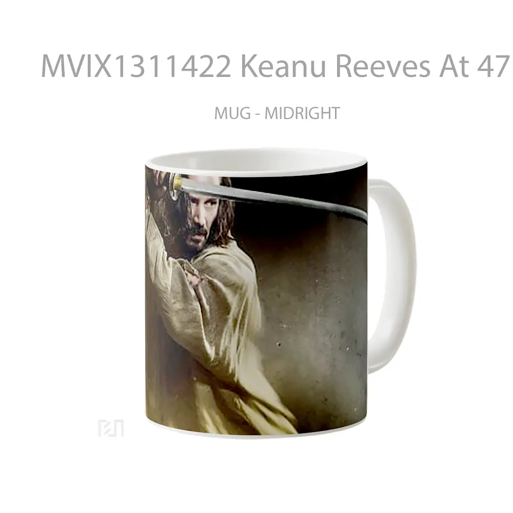 Mug Keanu Reeves At 47 Ronin Gelas Keramik Unik - All-side / Desain
