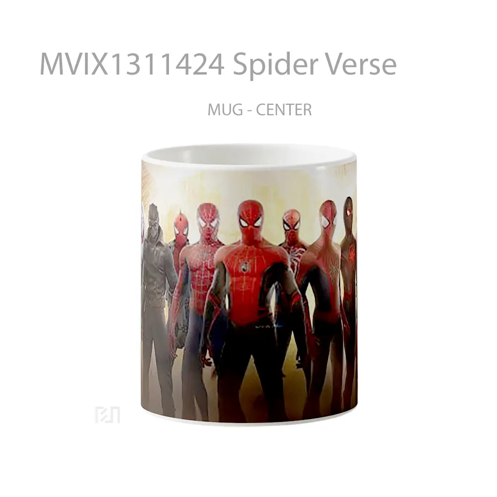 Mug Spider Verse Gelas Keramik Unik