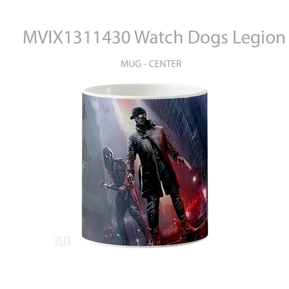 Mug Watch Dogs Legion Gelas Hewan Lucu