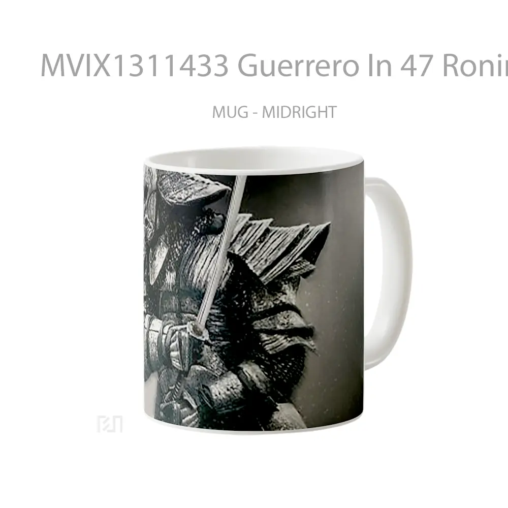 Mug Guerrero In 47 Ronin Gelas Keramik Unik - All-side / Desain