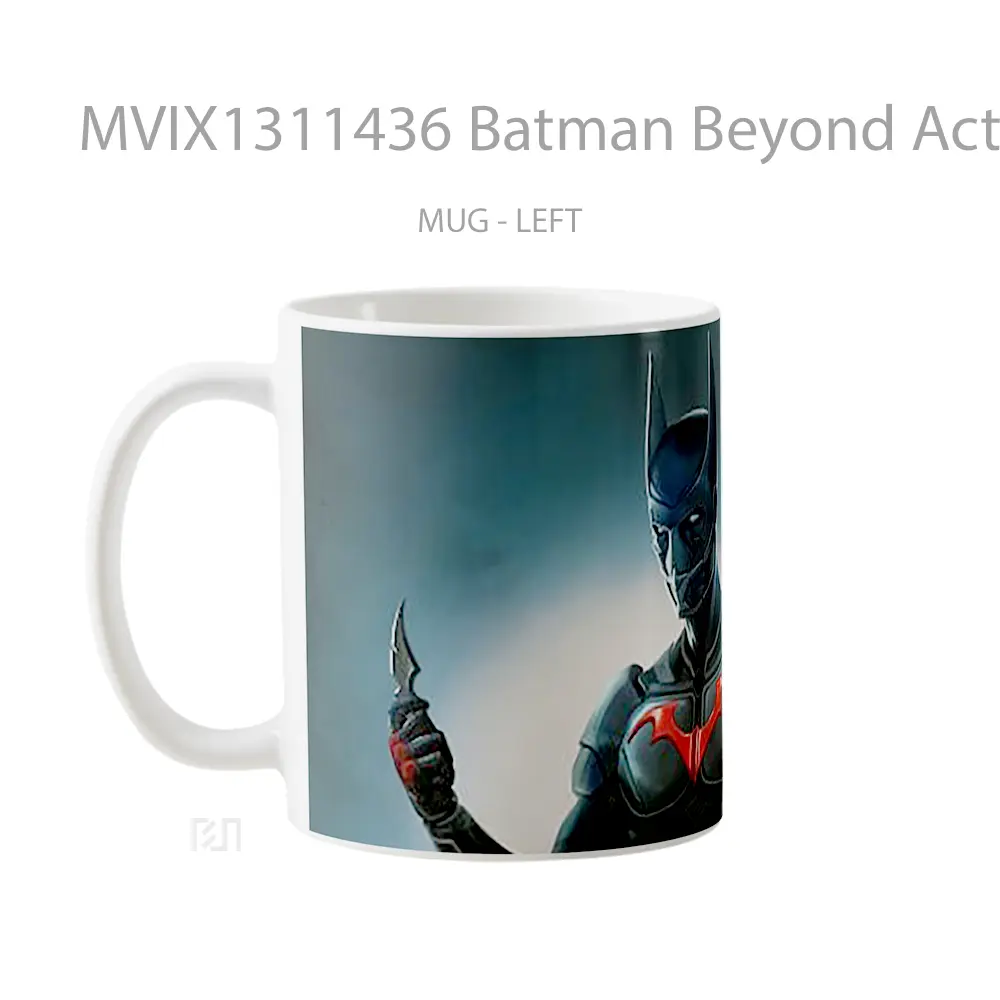 Mug Batman Beyond Action Suit Gelas Superhero - All-side / Desain