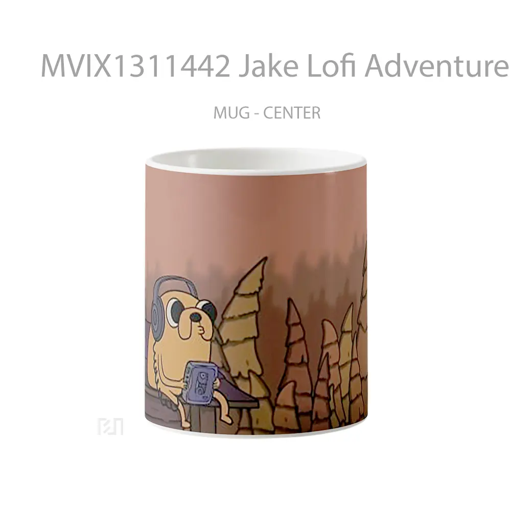 Mug Jake Lofi Adventure Time Gelas Kartun
