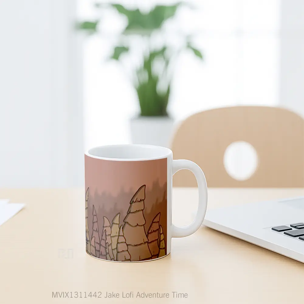 Mug Jake Lofi Adventure Time Gelas Kartun - All-side / Desain