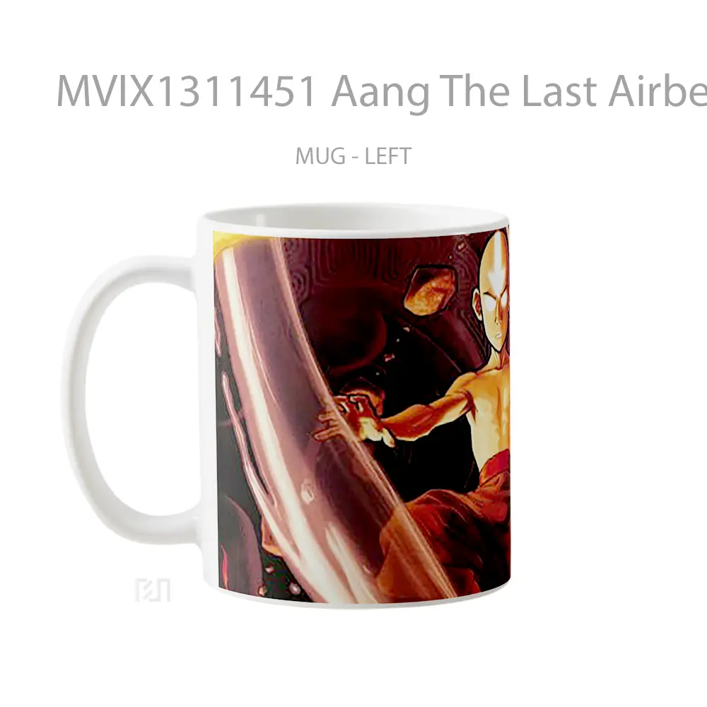 Mug Aang The Last Airbender Gelas Keramik Unik - All-side / Desain