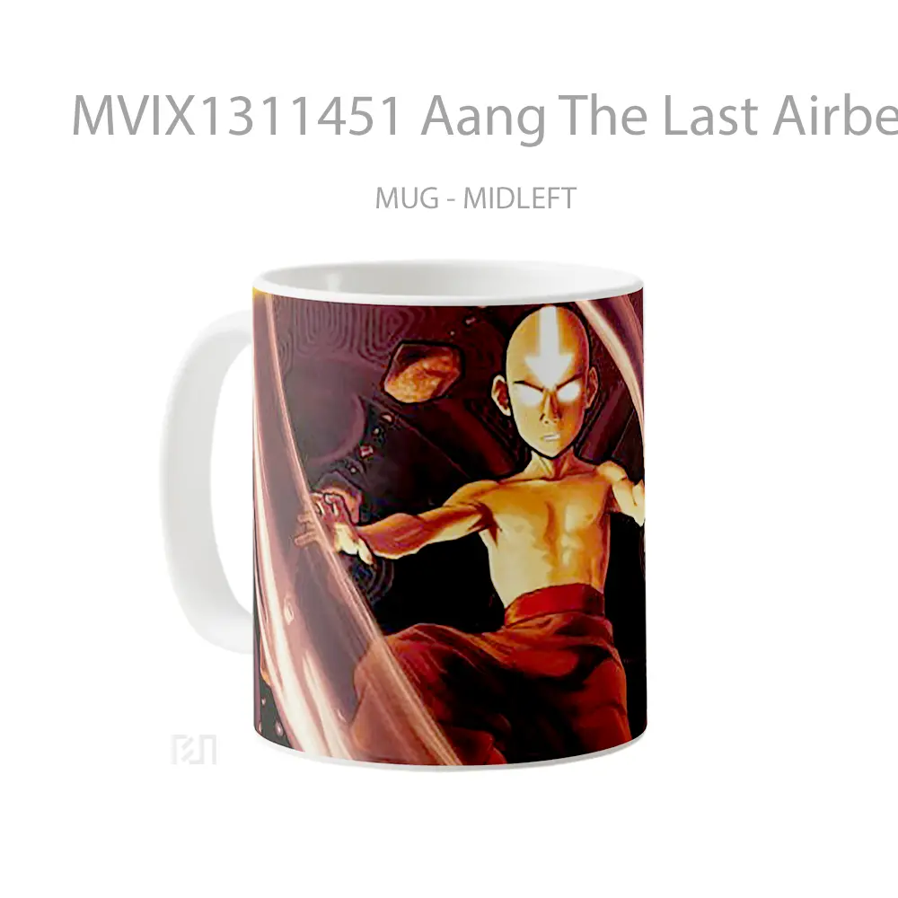 Mug Aang The Last Airbender Gelas Keramik Unik - All-side / Desain