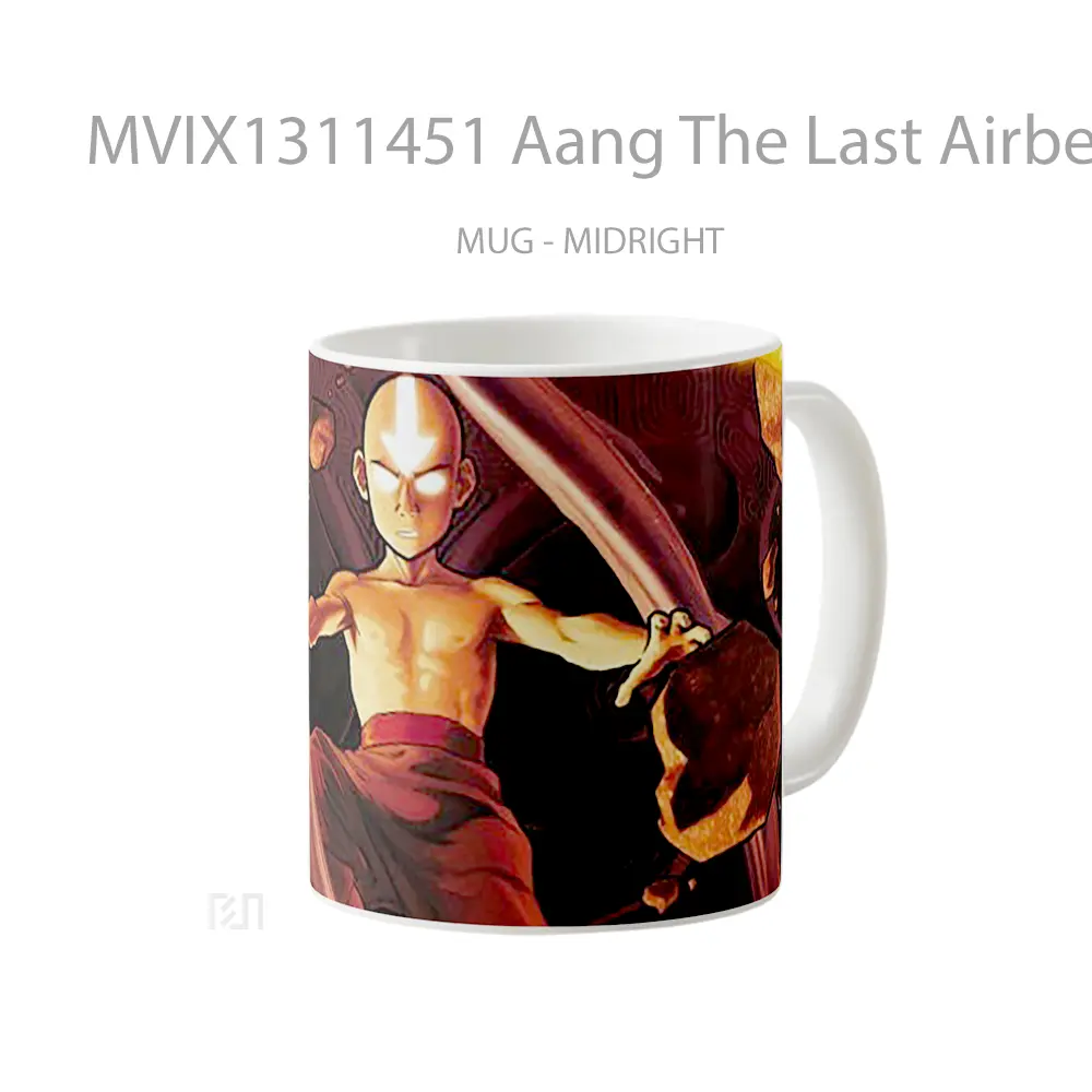 Mug Aang The Last Airbender Gelas Keramik Unik - All-side / Desain