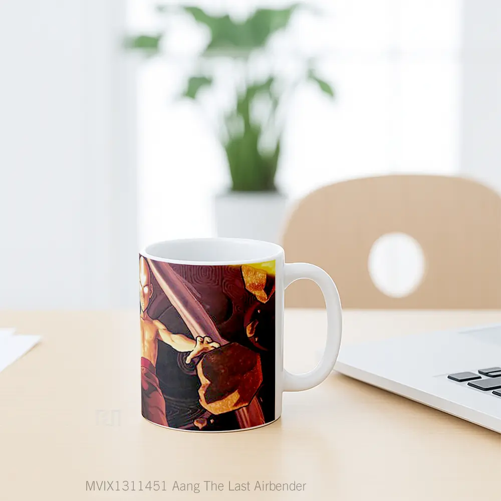 Mug Aang The Last Airbender Gelas Keramik Unik - All-side / Desain