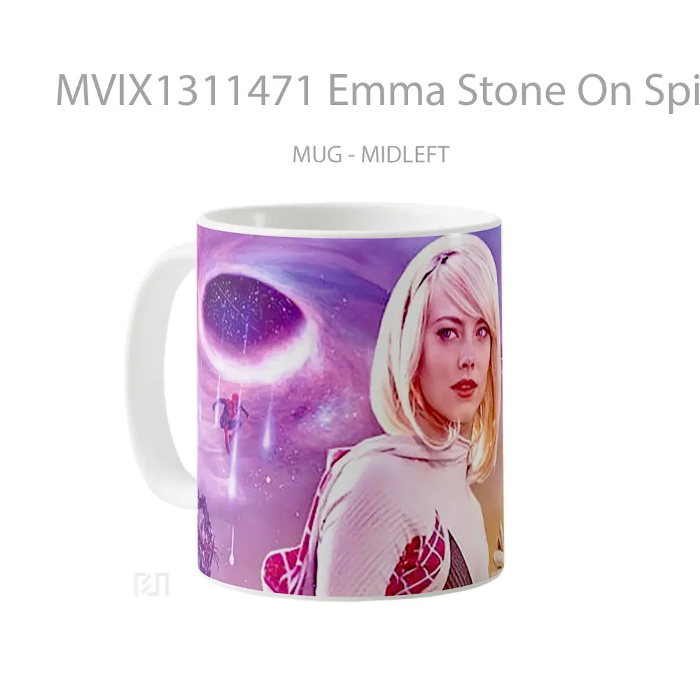 Mug Emma Stone On Spider Man No Way Home Gelas Superhero - All-side / Desain