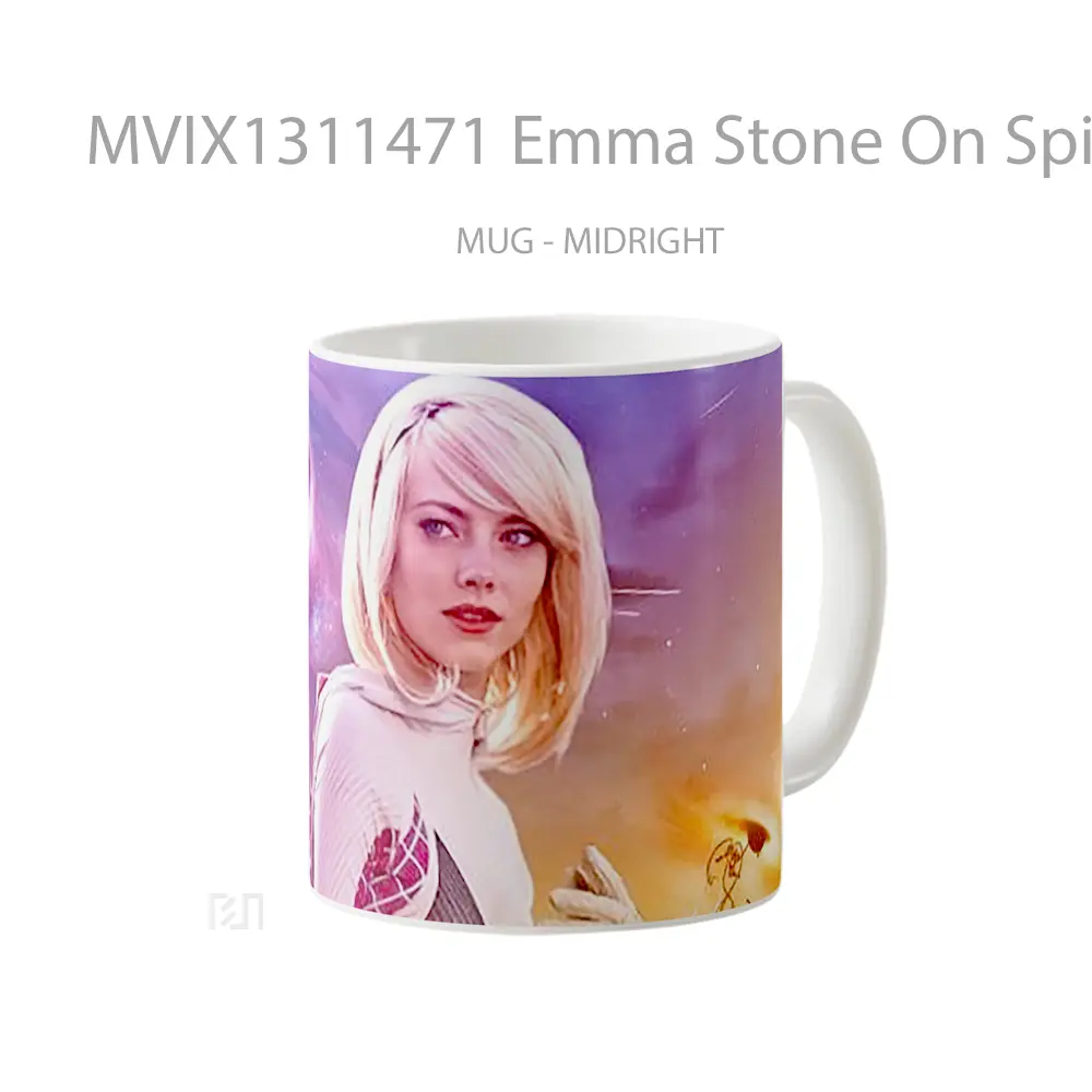 Mug Emma Stone On Spider Man No Way Home Gelas Superhero - All-side / Desain