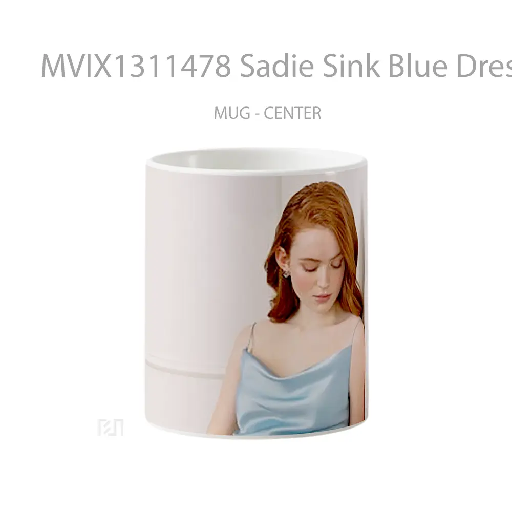 Mug Sadie Sink Blue Dress Gelas Keramik Unik