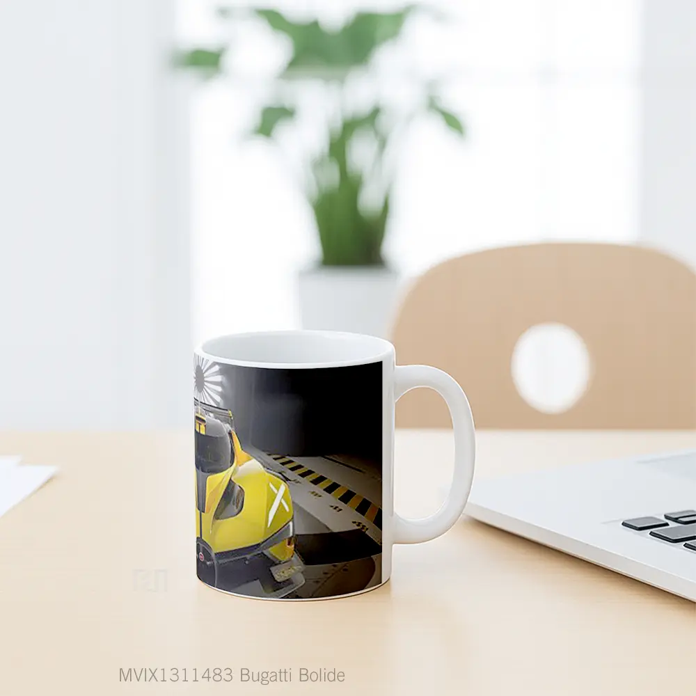 Mug Bugatti Bolide Cangkir Mobil - All-side / Desain