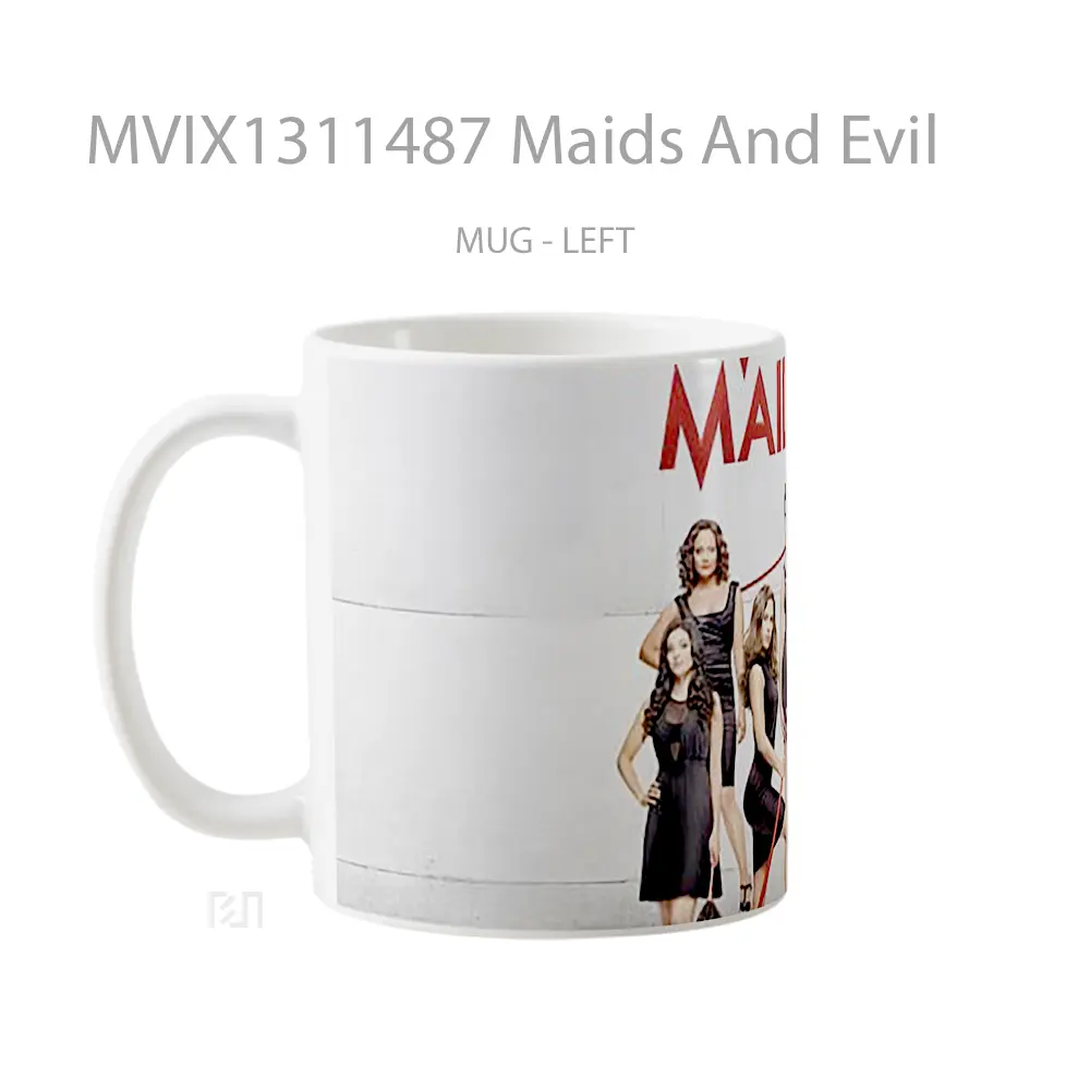 Mug Maids And Evil Gelas Keramik Unik - All-side / Desain