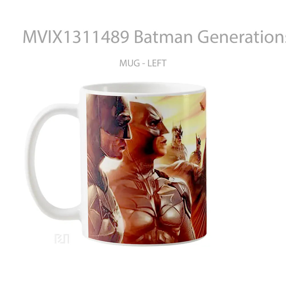 Mug Batman Generations Gelas Superhero - All-side / Desain
