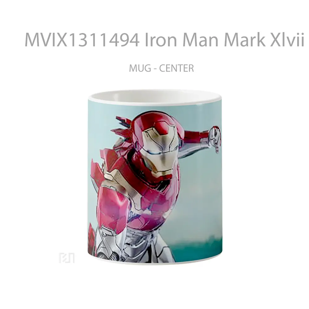 Mug Iron Man Mark Xlvii Gelas Superhero