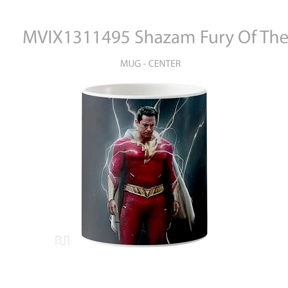 Mug Shazam Fury Of The Gods Gelas Superhero